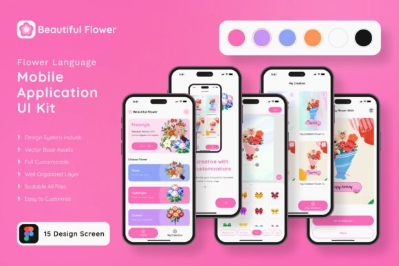 Build Beautiful Mobile Apps with the Flower Language UI Kit