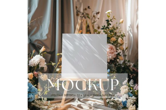 Elegant Wedding Sign Mockup_234: Your Minimalist Design Showcase