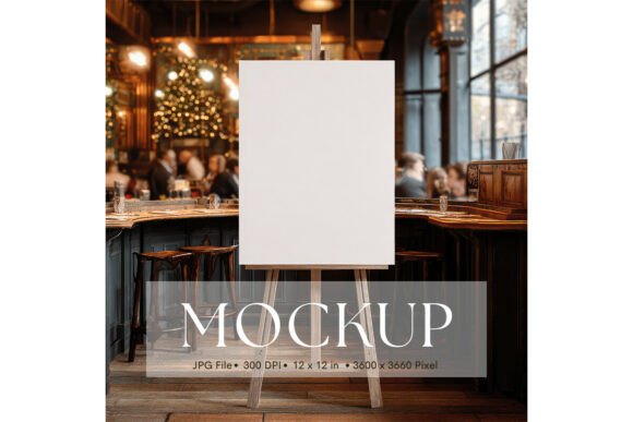 Elegant Wedding Sign Mockup for Your Creative Projects