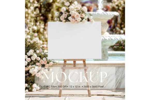 Elevate Your Portfolio with the Welcome Sign, Wedding Sign Mockup_208