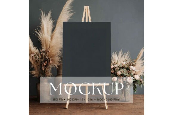 Elevate Your Wedding Branding with a Clean Mockup