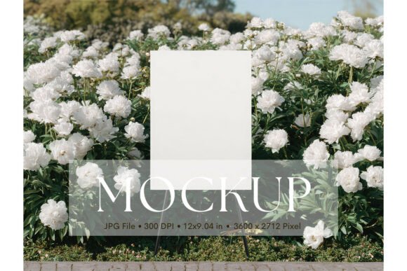 Elevate Your Wedding Graphics with This Minimalist Mockup