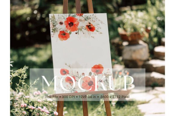 Elevate Your Wedding Stationery: The Welcome Sign Mockup