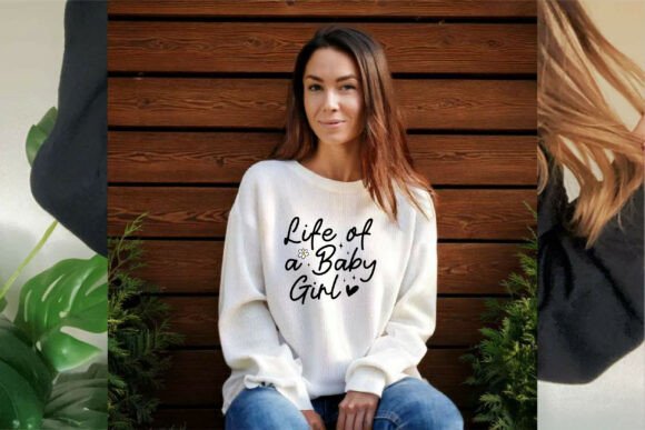 Life of a Baby Girl: Your Instant Editable Gift Design