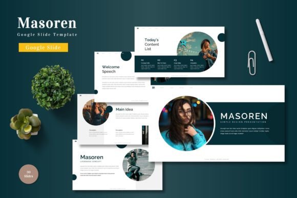Masoren: A Versatile Template for Polished Presentations