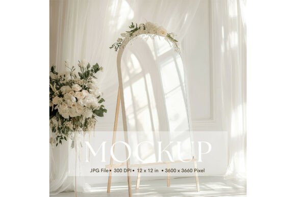 Showcase Your Art with the Welcome Sign, Wedding Sign Mockup_141