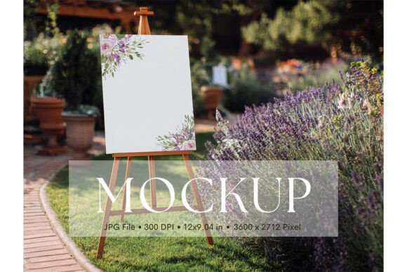 Stylish Wedding Welcome Signs: A Design Mockup Guide