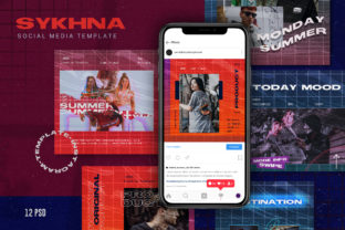 Sykhna Social Media Template: A Designer's Toolkit for Consistent Branding